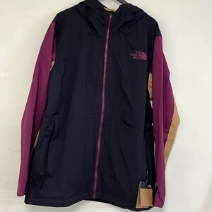 The North Face Men Freedom Stretch Jacket TNF Black/Boysenberry XL and L NWT 085